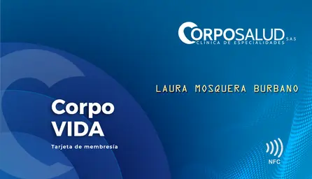 Tarjeta CorpoVida